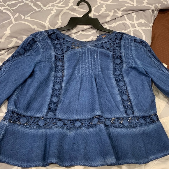 Free People Tops - Free people demin top